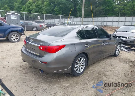 2015 Infiniti Q50 Premium из США, поврежденный, VIN JN1BV7AP7FM338434
